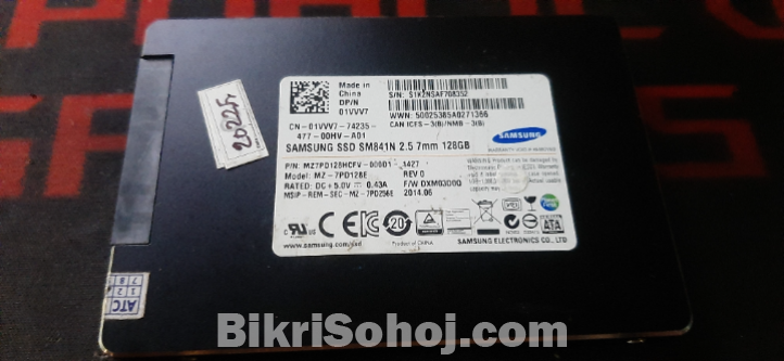 Samsung SSD 128 GB